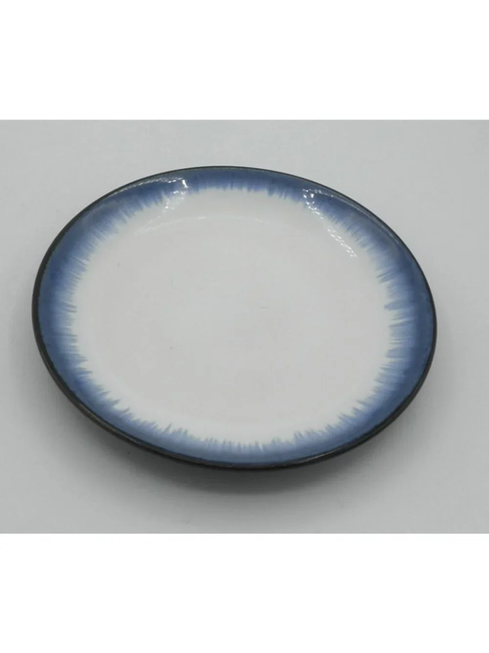 Lunar Blue by Mikasa 8-3/8 inch Salad Plates Set of 7 Pattern Code: MIKLUB